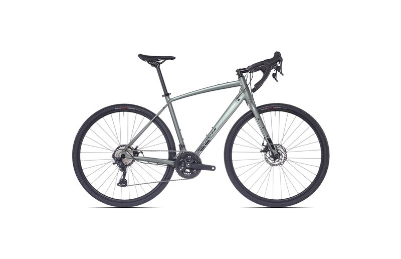 Gravelsykkel Rock Machine Lukk 40 Gloss Granite Green