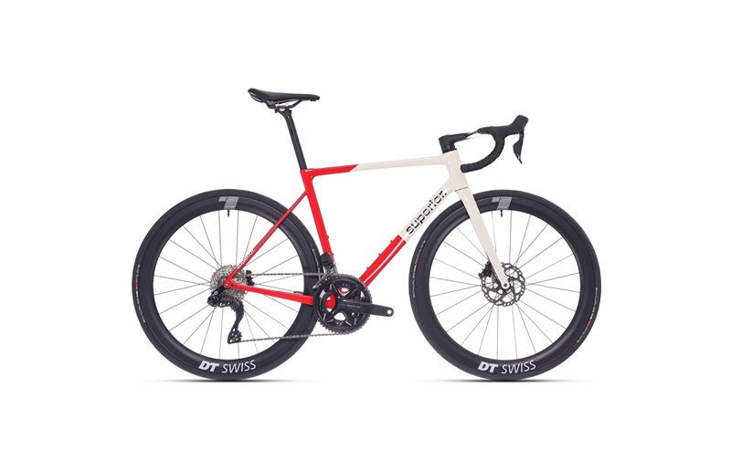 Racersykkel allround Superior RR 9.6 Gloss Red/White