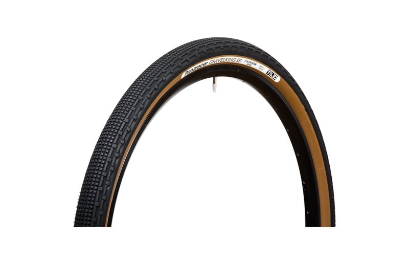 Sykkeldekk Panaracer GravelKing SK 27,5x1,9 Sammenleggbar ZSG Natural BLACK/BROWN