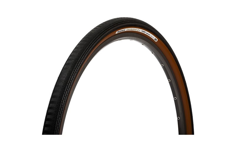 Cykeldæk Panaracer GravelKing SS+ Foldbar ZSG Advance BLACK/BROWN