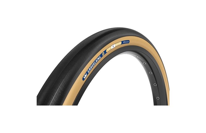 Cykeldäck Panaracer GravelKing+ Vikbart ZSG Gravel 700c Black/Brown