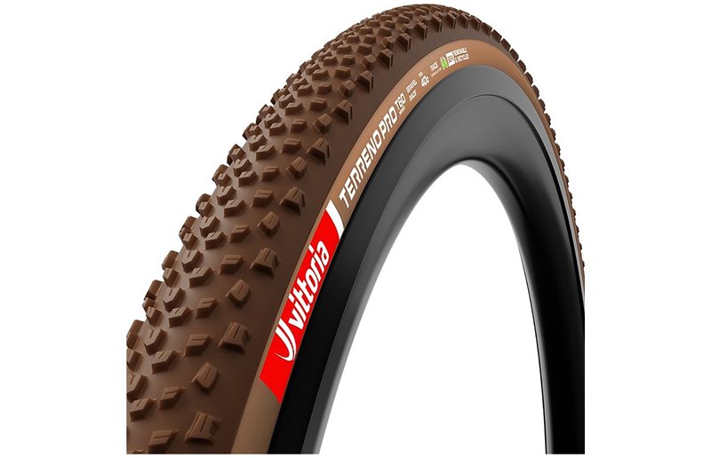 Cykeldäck Vittoria Terreno Pro T60 Mixed TLR Eco Brown 700c