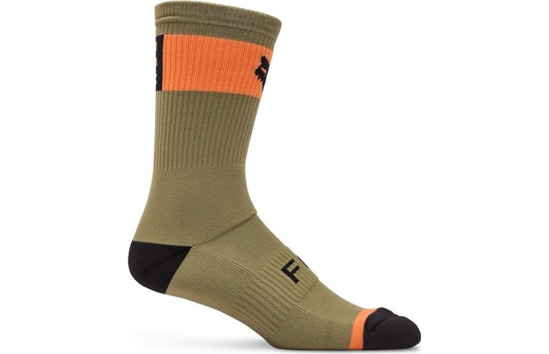 Cykelstrumpor Fox 8" Defend Winter Sock Adobe
