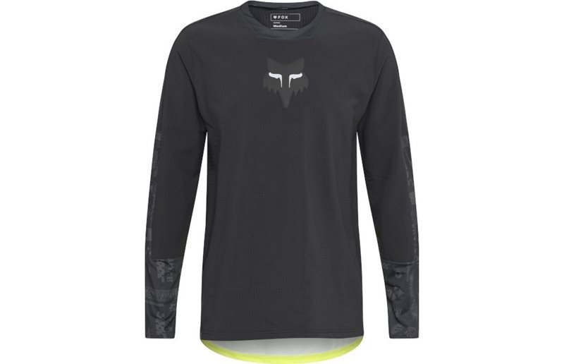 Sykkeltrøye Fox M Defend Thermal Jersey Lunar SE Black