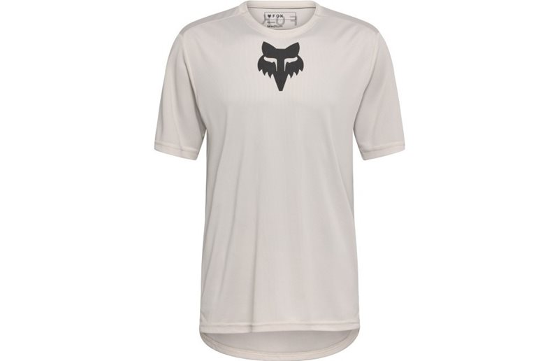 Cykeltröja Fox M Ranger SS Jersey Fox M Head Vintage White