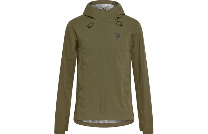 Pyöräilytakki Fox M Ranger Water Jacket Olive Green