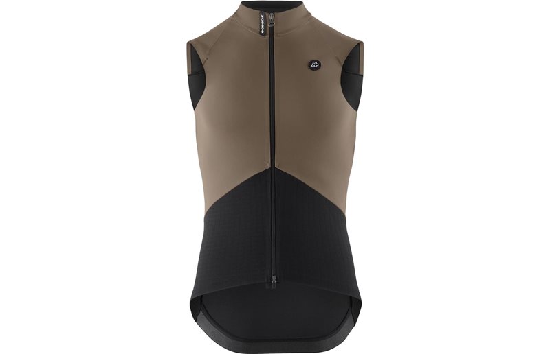 Cykelväst Assos MILLE GTS Spring Fall Vest S11 Terra Sand