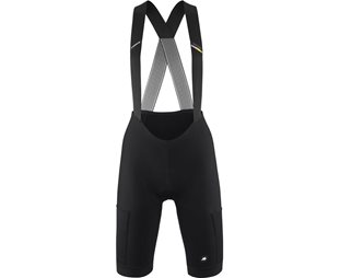 Cykelbyxor Assos TACTICA Women's Spring Fall Bib Shorts T5 Black Series