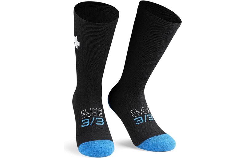 Sykkelsokker Assos Ultraz Winter Socks P1 Black Series