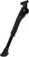 Cykelstøtte Altran Velo Rex HV bagstagsmonteret 24-29" sort