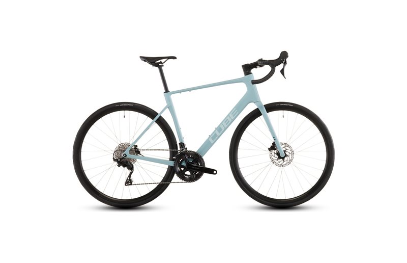 Racersykkel allround Cube Attain C:62 Race 105 Skylightblue/Cyan