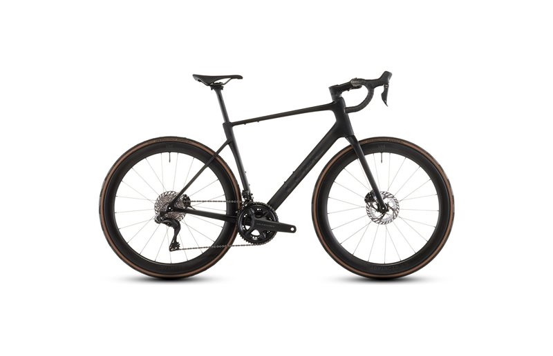Racersykkel allround Cube Attain C:62 SLT Ultegra Di2 Carbon/Coalchrome