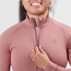 Cykeltröja Rogelli Essential II Jersey L/S Women Chutney
