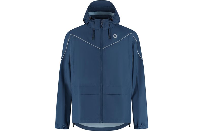 Sykkeljakke Rogelli Commuter Essential Rain Jacket Unisex Blue