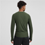 Juoksupaita Rogelli Essential T-Shirt Long Sleeve Men Green