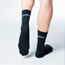 Pyöräilysukat POC Cadence Road Thermal Socks Uranium Black