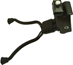 Cykelstøtte Cavo centermonteret dobbeltstøtte 26-28" sort
