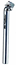 Sadelstolpe Cavo 29,6 x 400 mm sølv
