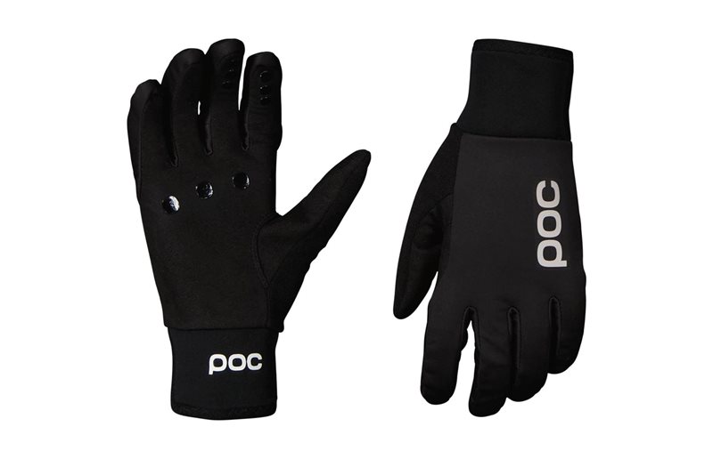 Pyöräilyhanskat POC Thermal Lite Glove Uranium Black