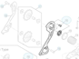 Shimano Ulkokehikko Rd-M786 Gs