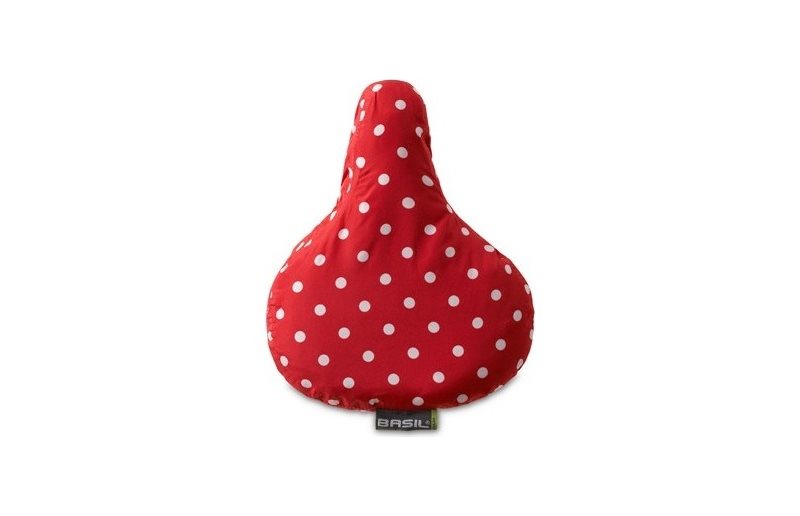 Setetrekk Basil Katharina rød med prikker