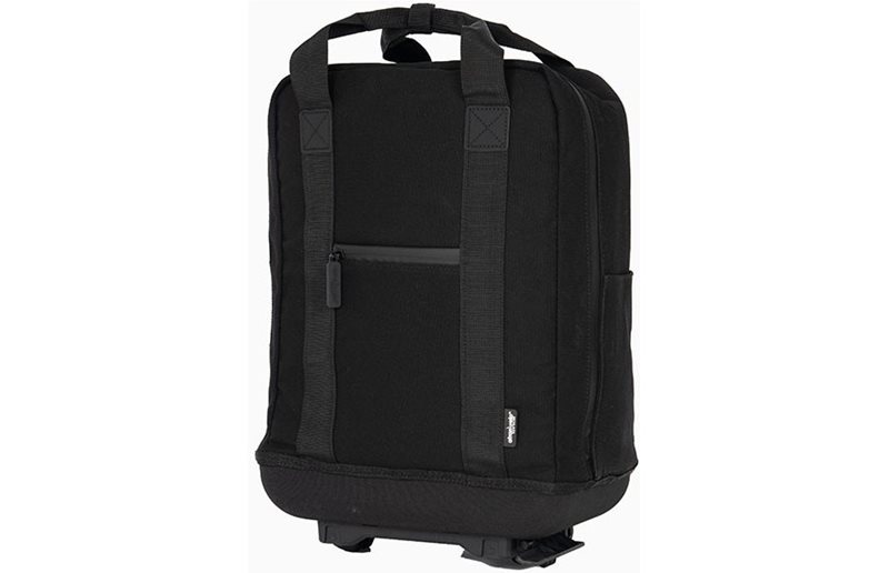 Bagasjebrettveske Atran Velo Metro ryggsekk Svart Canvas Avs Svart 17L