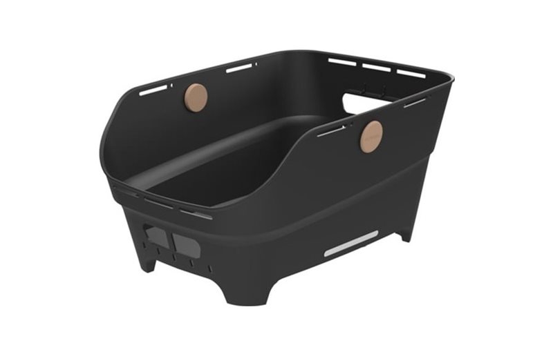 Cykelkorg Basil Cento Neo Bak Plast WSL Svart 21L
