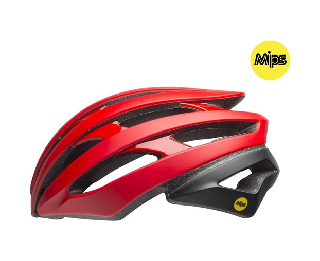 Bell Cykelhjälm Stratus Mips Matt Röd/Svart