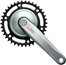 Kampisarja Shimano Nexus FC-C6000 170mm 38T Yksivaihteinen/Napavaihteille