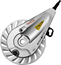 Rullebremse Shimano Nexus BR-C3010-F foran M10 x 4 mm standard