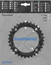 Drev Shimano Deore FC-M480 104 bcd 9 gear 32T sort