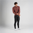 Cykeltröja GripGrab PACR Thermal Long Sleeve Dark Red