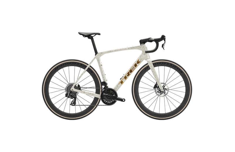 Racercykel Trek Domane SLR 7 AXS Gen 4 Era White/Supernova Marble