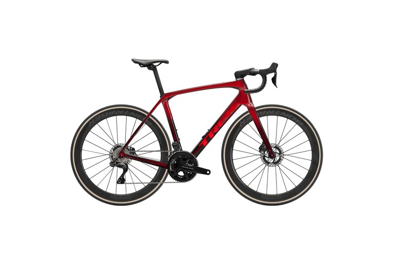 Racercykel Trek Domane SLR 9 Gen 4 Metallic Red Smoke/Red Carbon Smoke