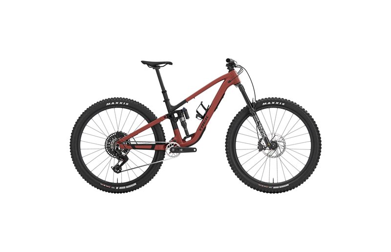 Full suspension MTB Trek Fuel EX 9 Eagle 90 Gen 7 Sedona Red/Pennyflake Splatter