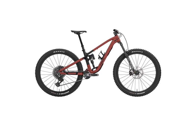 Full suspension MTB Trek Fuel EX 9 X0 AXS Gen 7 Sedona Red/Pennyflake Splatter