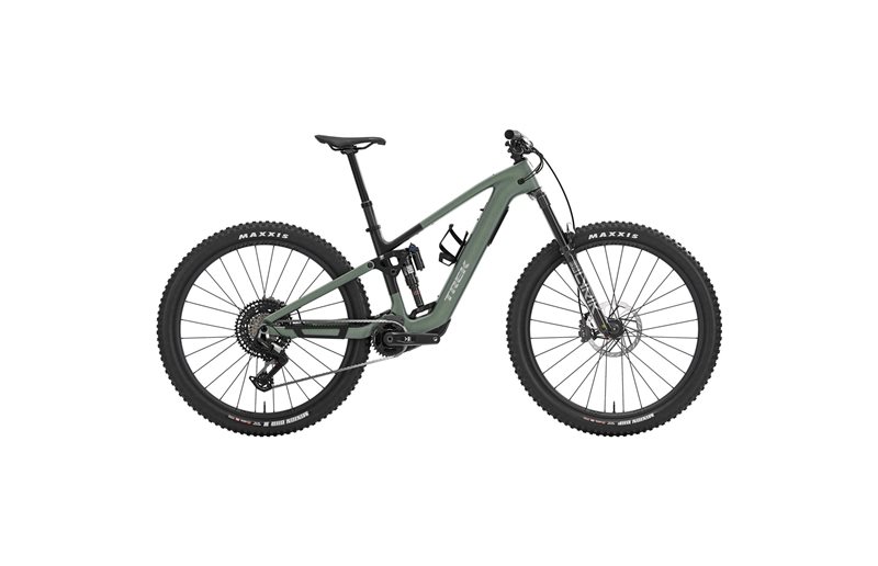 El MTB Trek Fuel+ EX 9.8 Eagle 90 Gen 2 TQ 580 Wh Lichen Green/Keswick Green Splatter