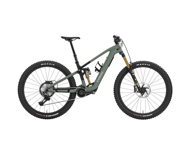 El MTB Trek Fuel+ EX 9.8 XT Di2 Gen 2 TQ 580 Wh Lichen Green/Keswick Green Splatter