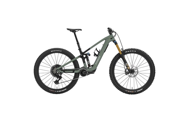 El MTB Trek Fuel+ LX 9.8 Eagle 90 Gen 2 TQ 580 Wh Lichen Green/Keswick Green Splatter