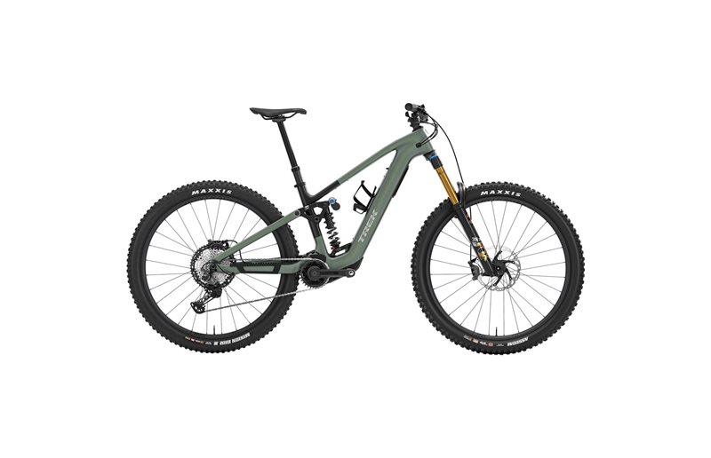 El MTB Trek Fuel+ LX 9.8 XT Gen 2 TQ 580 Wh Lichen Green/Keswick Green Splatter