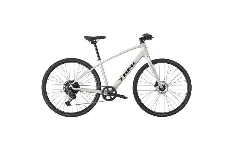 Hybridcykel Trek FX 3 Stepover Gen 4 Lunar Silver