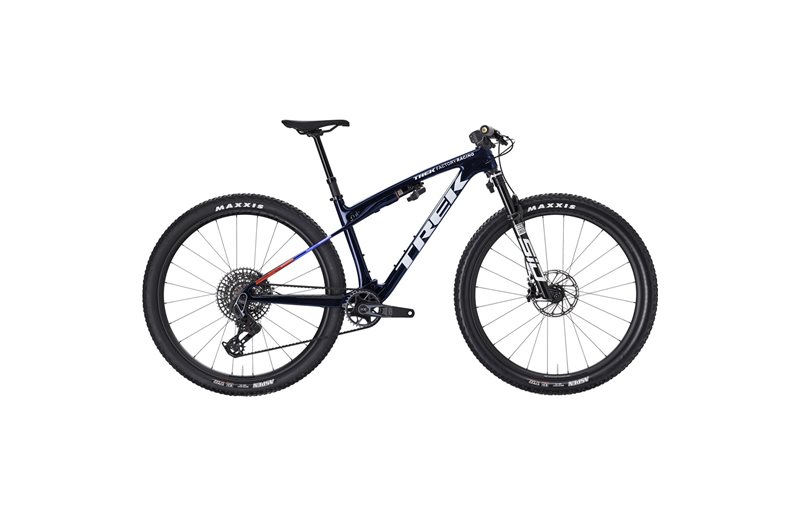 Full suspension MTB Trek Supercaliber SLR 9.8 X0 Flight Attendant Gen 2 Navy Smoke