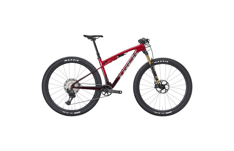 Heldämpad MTB Trek Supercaliber SLR 9.8 XT Di2 Gen 2 Red Smoke/Drizzle