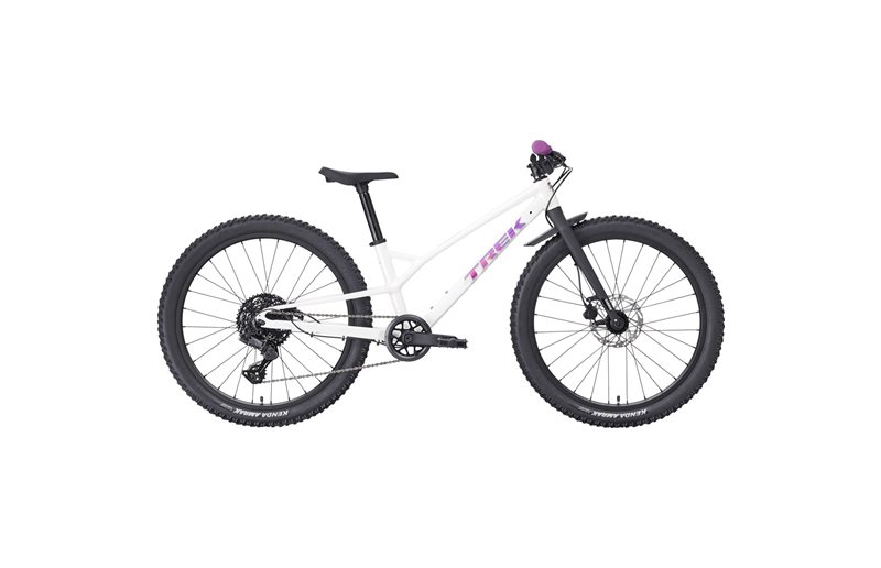 Børnecykel Trek Wahoo 24 Trail Crystal White