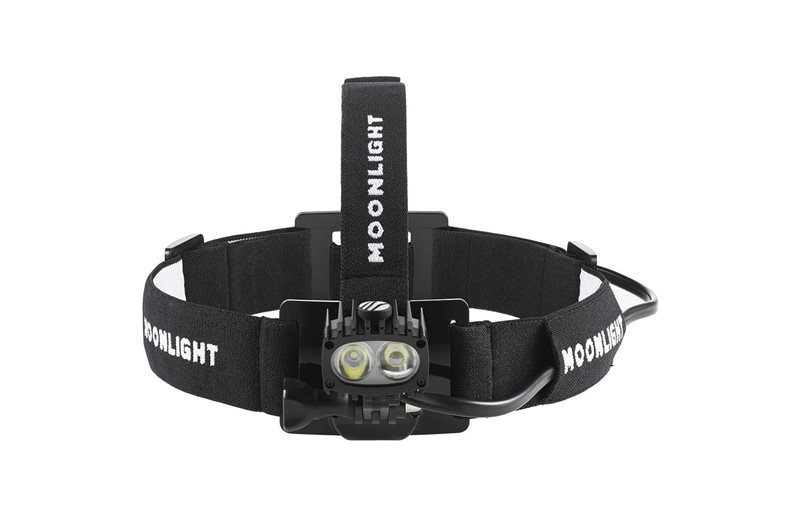 Otsalamppu MOONLIGHT Bright as Day 800 Black