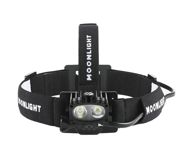 Otsalamppu MOONLIGHT Bright as Day 1300S Black