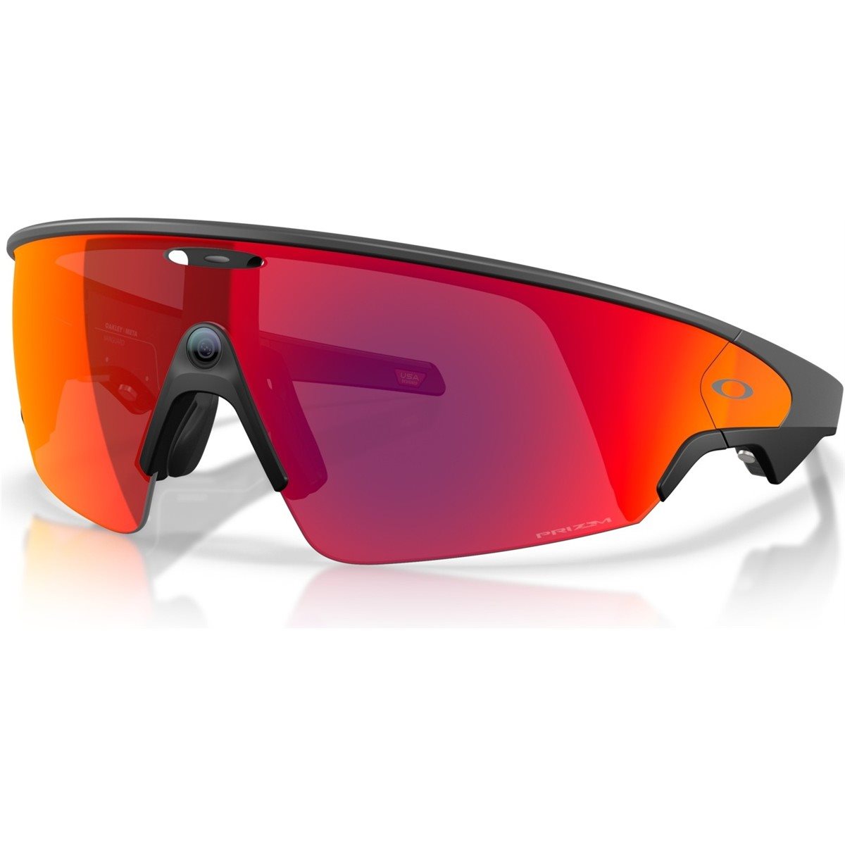 Finn Sykkelbriller Oakley Meta Vanguard AI Smart Glasses Black