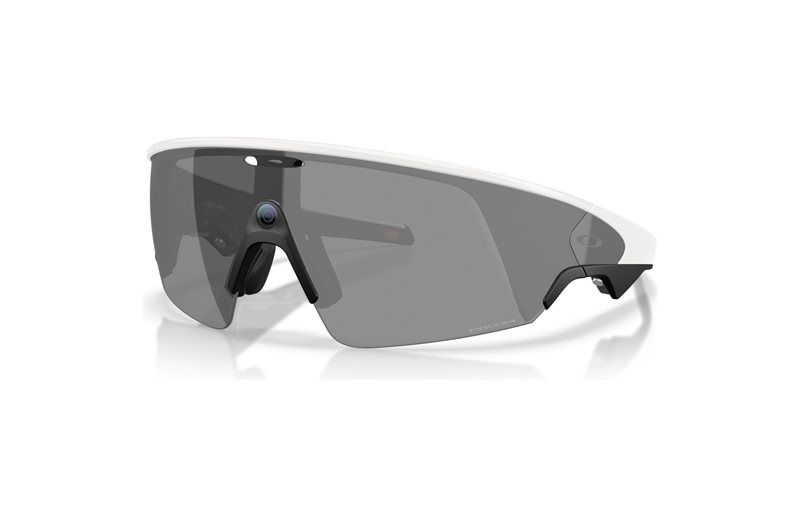 Pyöräilylasit Oakley Meta Vanguard AI Smart Glasses White/Prizm Black