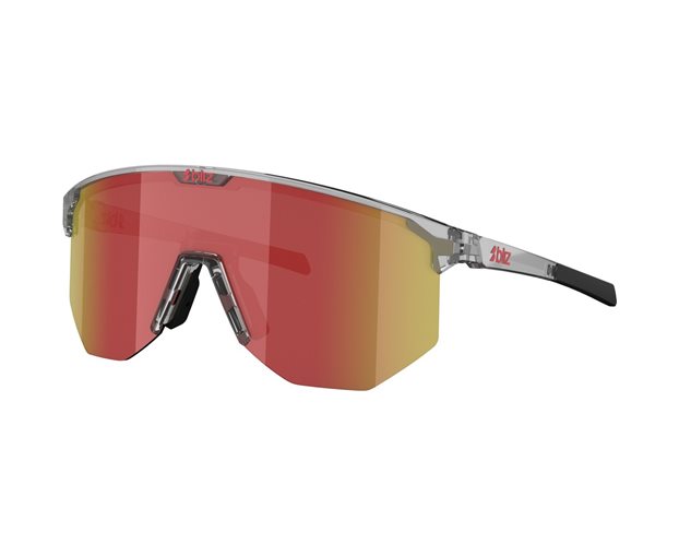 Cykelbriller Bliz Hero Transparent Dark Grey-Red