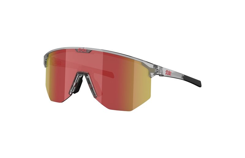 Cykelbriller Bliz Hero Transparent Dark Grey-Red
